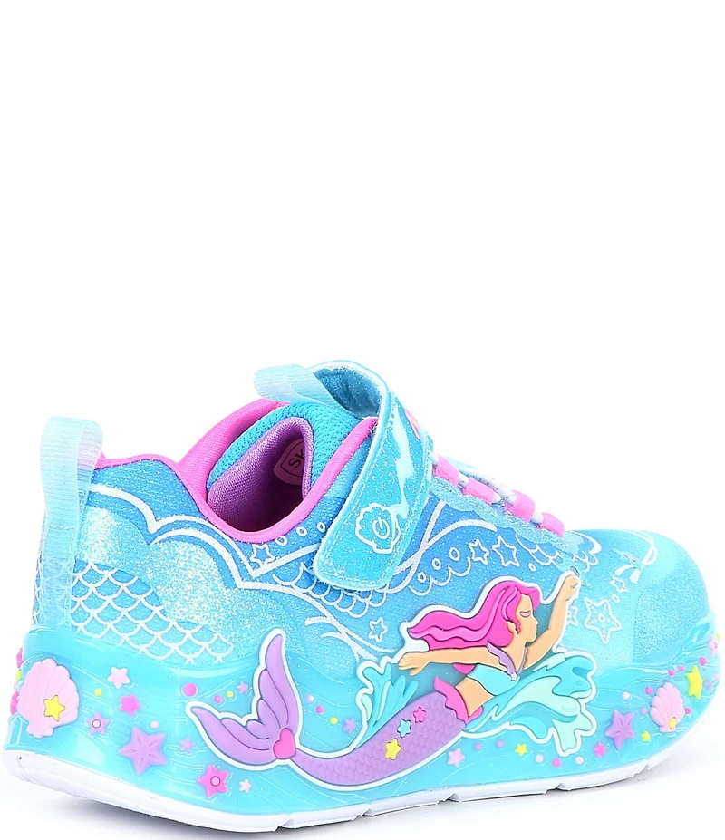 Skechers Girls' S-Lights: Mermaid Dreams Light Up Sneakers (Toddler)