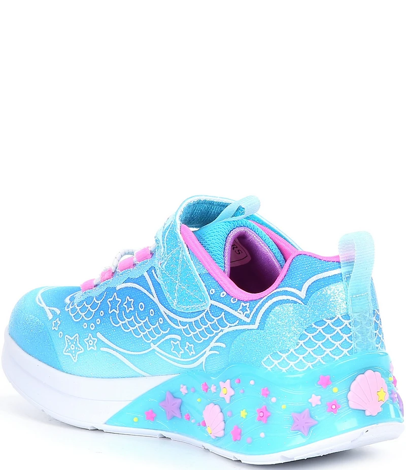 Skechers Girls' S-Lights: Mermaid Dreams Light Up Sneakers (Toddler)