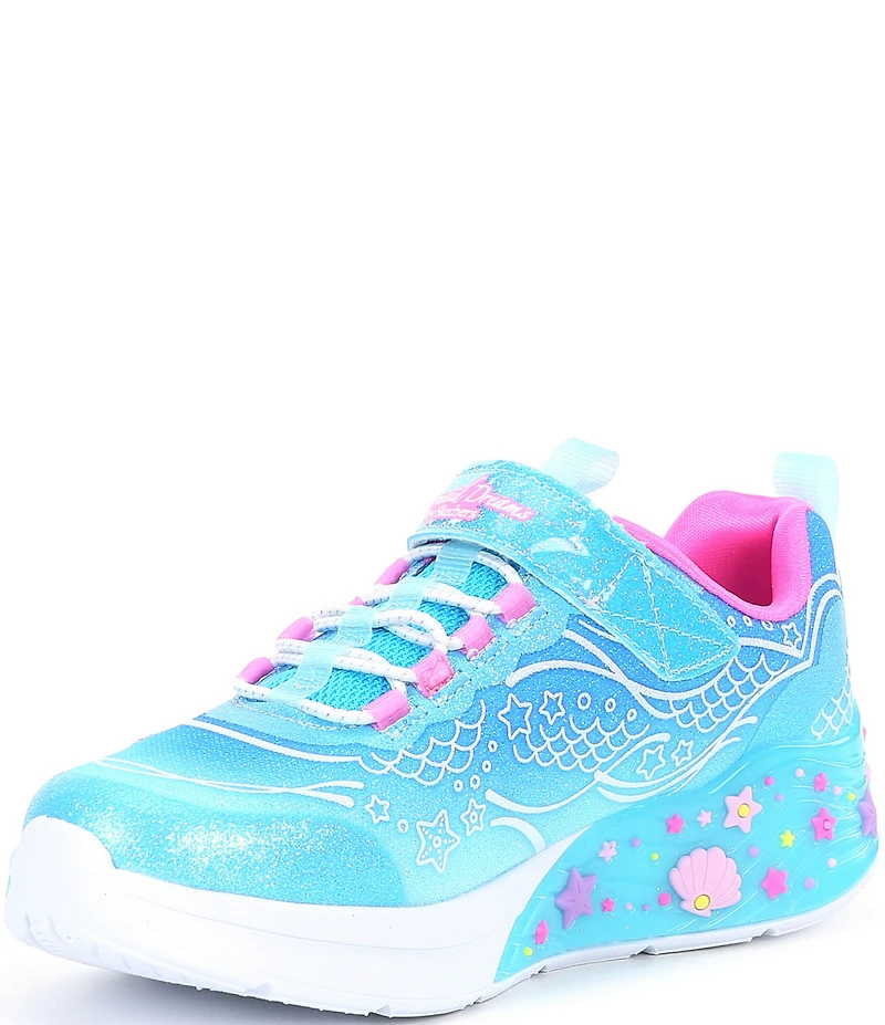 Skechers Girls' S-Lights: Mermaid Dreams Light Up Sneakers (Youth)
