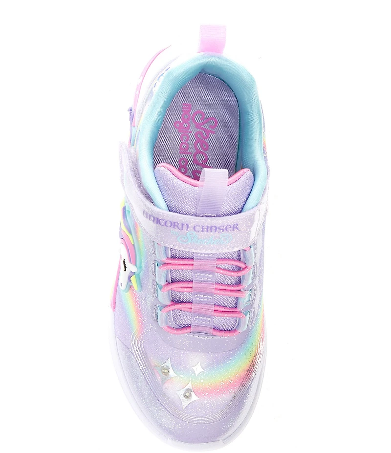Skechers Girls' S-Lights: Unicorn Chaser Light Up Sneakers (Toddler)