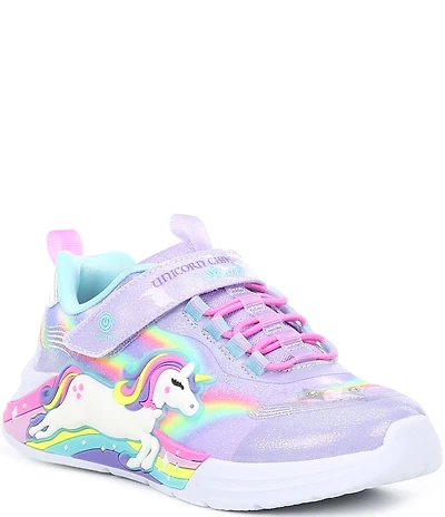 Skechers Girls' S-Lights: Unicorn Chaser Light Up Sneakers (Youth)