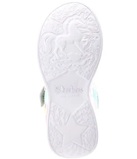 Skechers Girls' S:Lights Unicorn Dreams Heart Sparkles Light Up Sneakers (Toddler)