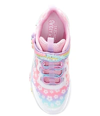Skechers Girls' Sweet Kickz: Flower Friends Scented Sneakers (Toddler)