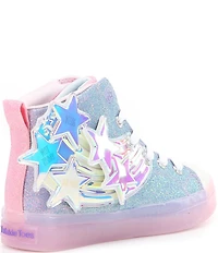 Skechers Girls' Twi-Lites 2.0 Magical Wish Light Up High-Top Sneakers (Toddler)
