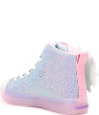 Skechers Girls' Twi-Lites 2.0 Magical Wish Light Up High-Top Sneakers (Toddler)