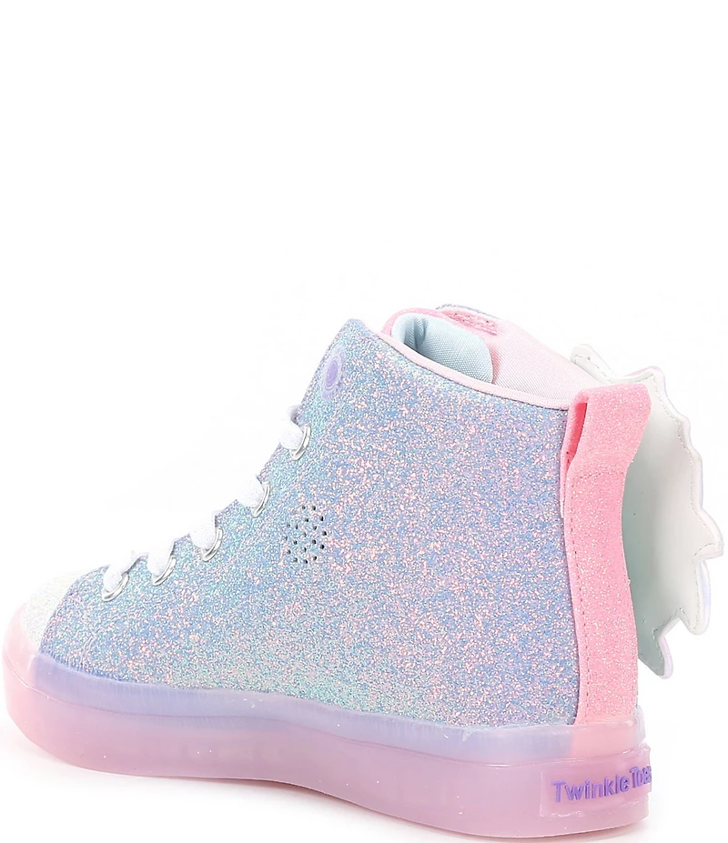 Skechers Girls' Twi-Lites 2.0 Magical Wish Light Up High-Top Sneakers (Youth)