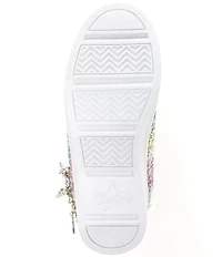 Skechers Girls' Twi-Lites Charm Glitz Light Up Hi-Top Sneakers (Toddler)