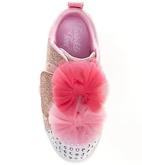 Skechers Girls' Twinkle Toes Twi-Lites 2.0 Tutu Bow Light Up Cute Sneakers (Infant)