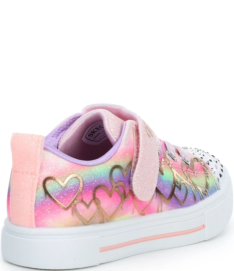 Skechers Girls' Twinkle Toes: Twinkle Sparks-Ombre Love Sneakers (Infant)