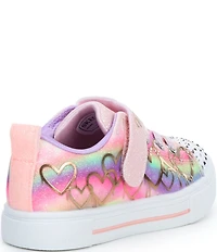 Skechers Girls' Twinkle Toes: Twinkle Sparks-Ombre Love Sneakers (Infant)