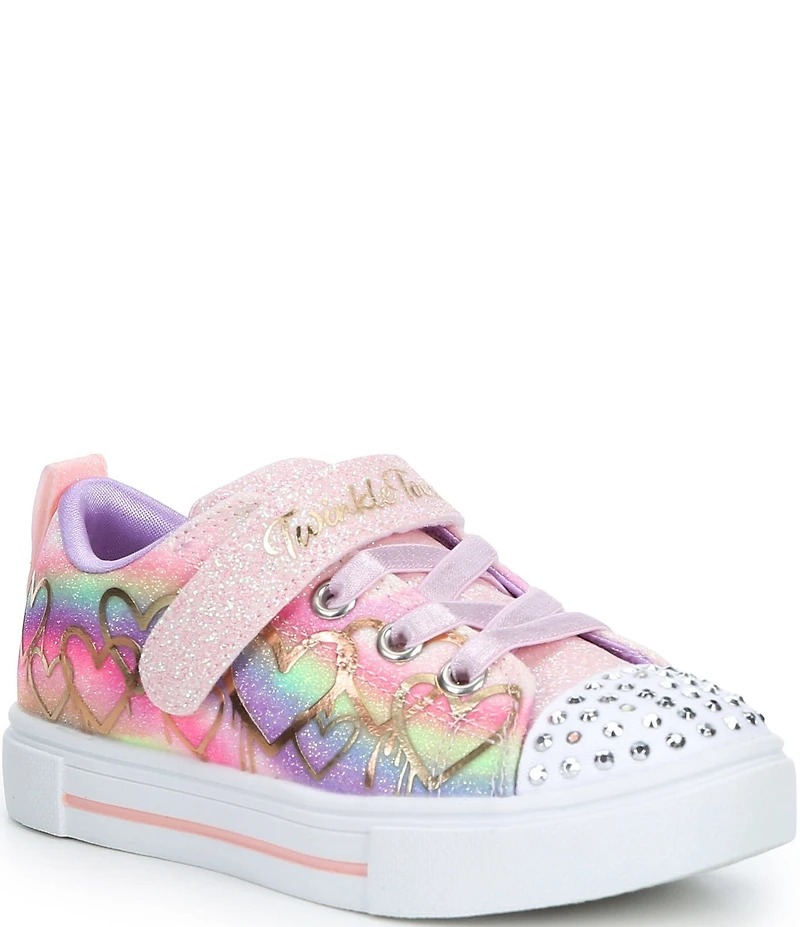 Skechers Girls' Twinkle Toes: Twinkle Sparks-Ombre Love Sneakers (Toddler)
