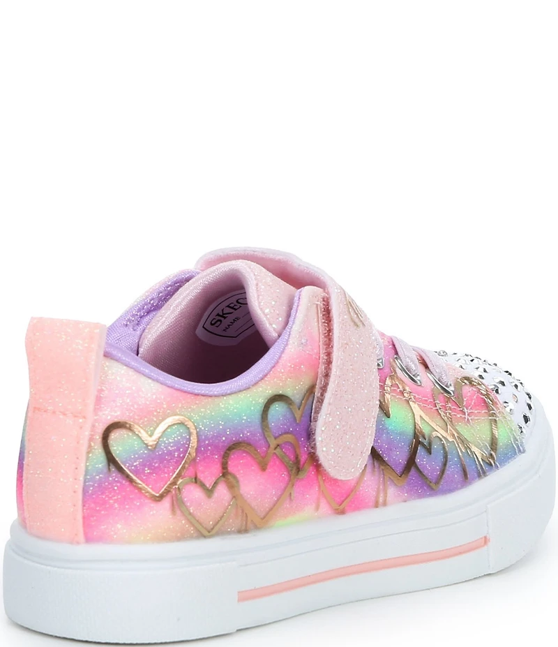 Skechers Girls' Twinkle Toes: Twinkle Sparks-Ombre Love Sneakers (Toddler)