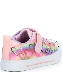 Skechers Girls' Twinkle Toes: Twinkle Sparks-Ombre Love Sneakers (Toddler)