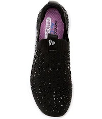 Skechers Girls' Ultra Flex 3.0 Sparkle Show Stopper Washable Sneakers (Youth)