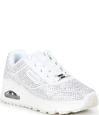 Skechers Girls' Uno Gen1 Disco Rave Rhinestone Sneakers (Toddler)