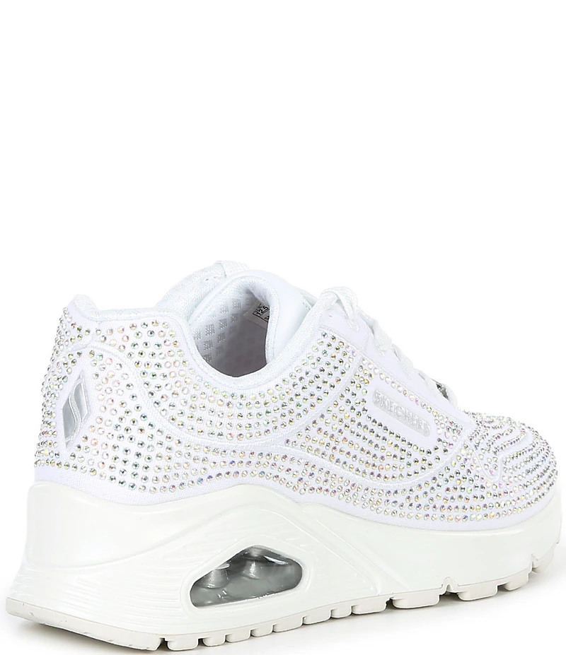 Skechers Girls' Uno Gen1 Disco Rave Rhinestone Sneakers (Toddler)