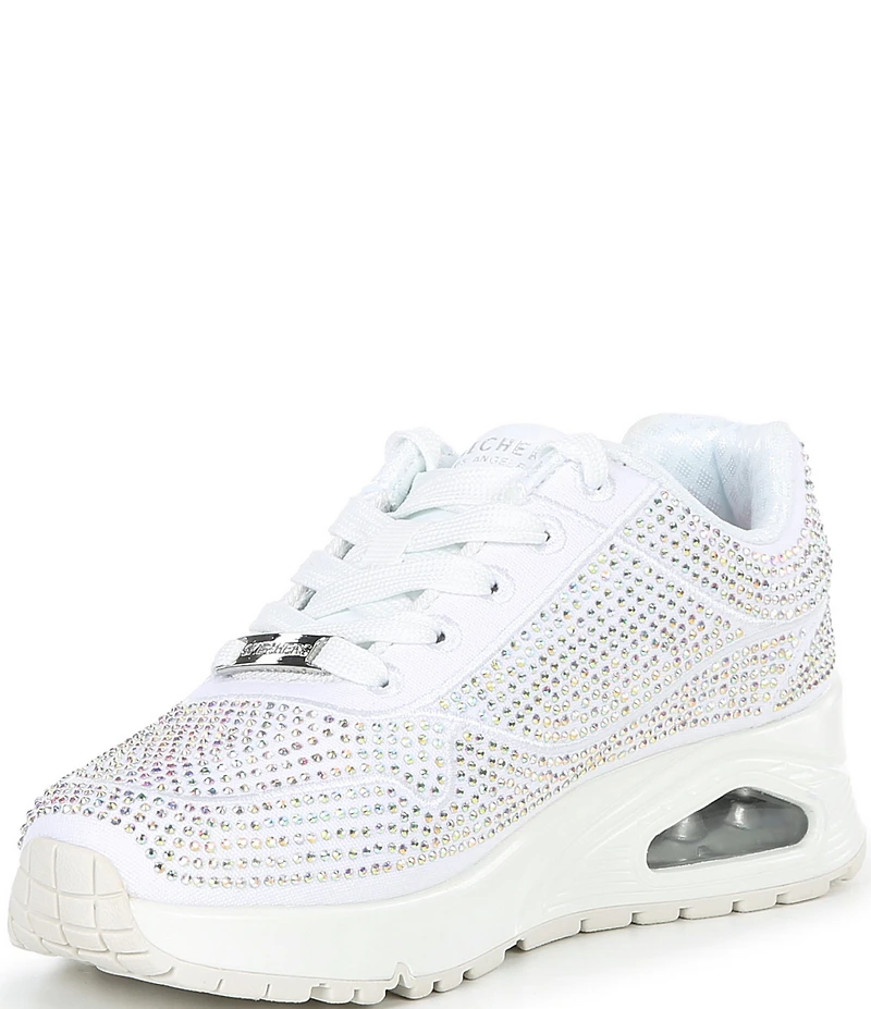 Skechers Girls' Uno Gen1 Disco Rave Rhinestone Sneakers (Toddler)