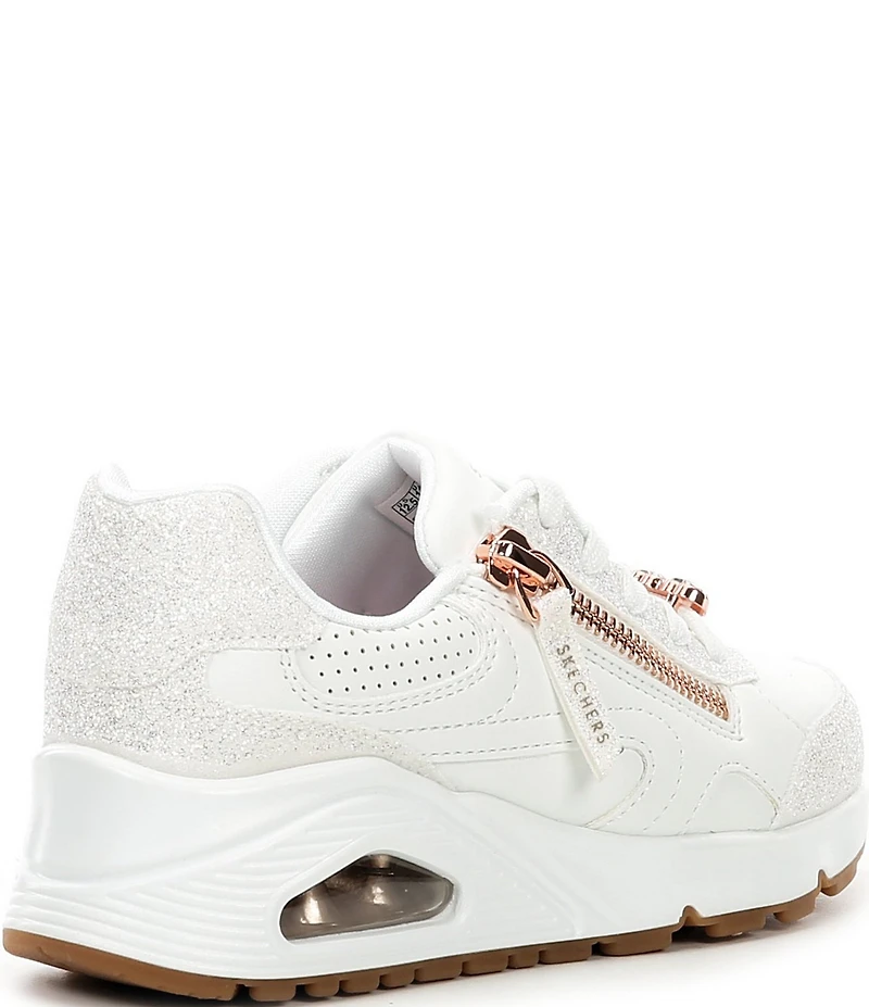 Skechers Girls' Uno Gen1 Jewel Heart Ornamented Sneakers (Toddler)