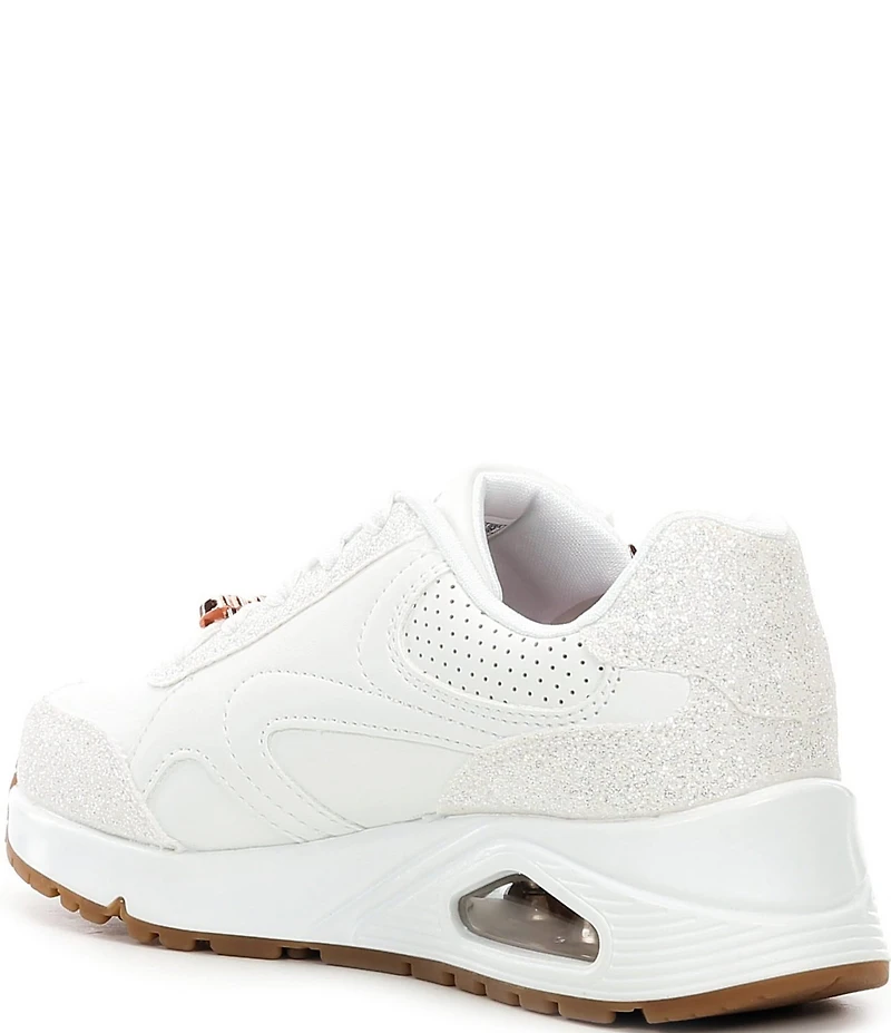 Skechers Girls' Uno Gen1 Jewel Heart Ornamented Sneakers (Youth)