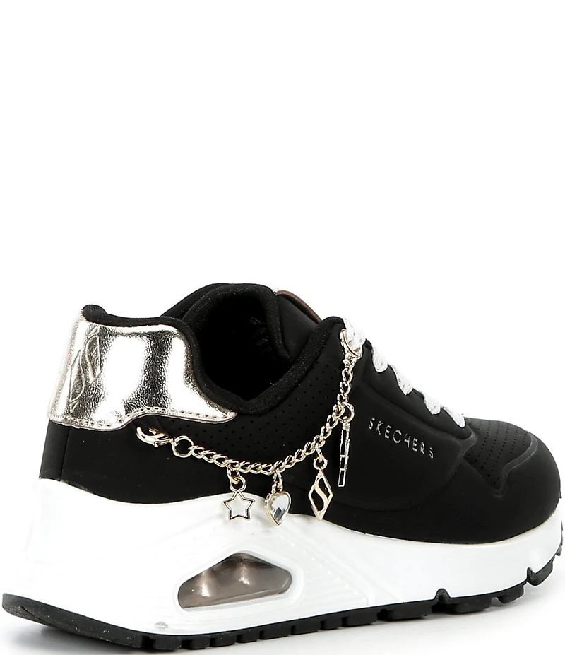 Skechers Girls' Uno Gen1-She's Charming Hardware Sneakers (Toddler)
