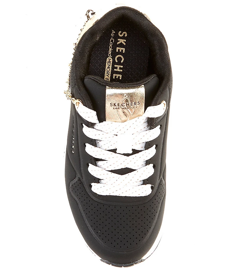 Skechers Girls' Uno Gen1-She's Charming Hardware Sneakers (Toddler)
