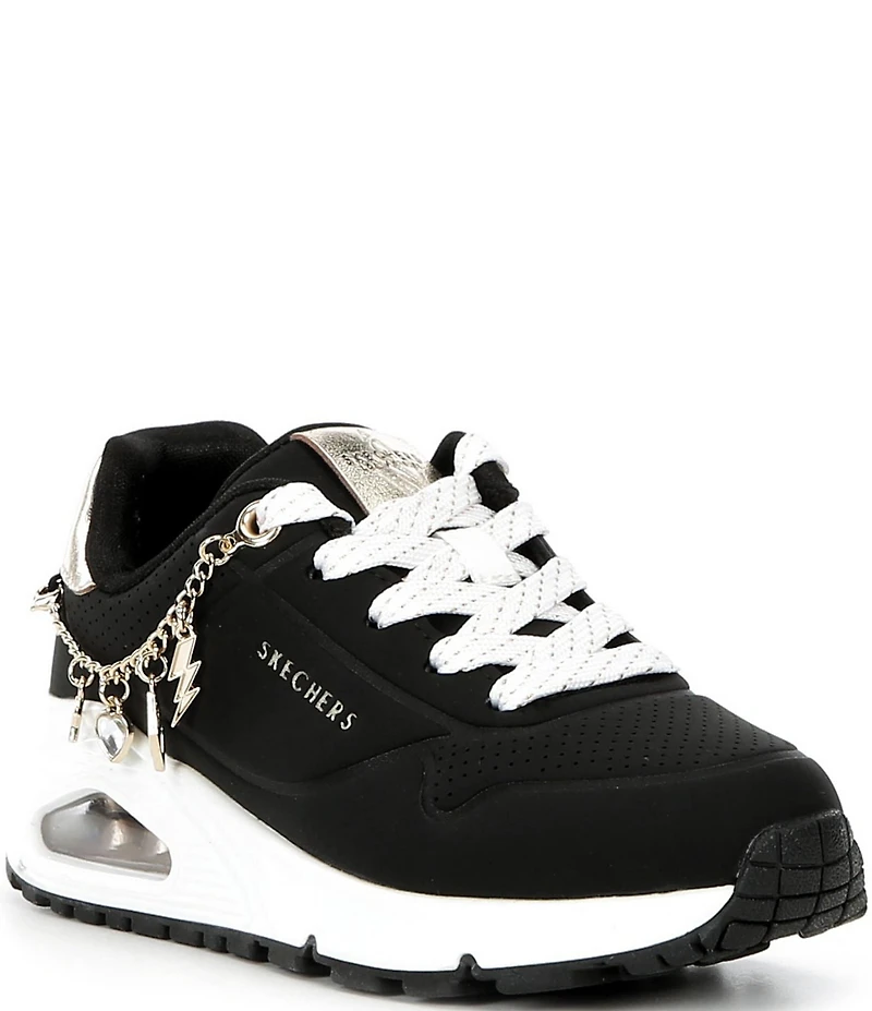 Skechers Girls' Uno Gen1-She's Charming Hardware Sneakers (Youth)