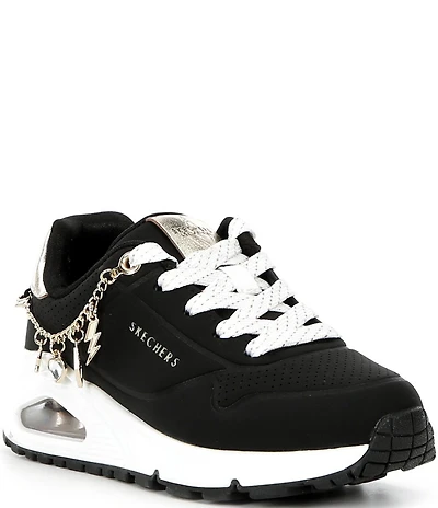 Skechers Girls' Uno Gen1-She's Charming Hardware Sneakers (Youth)
