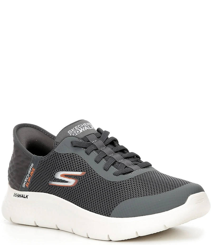 Skechers Men's Slip Ins: GO WALK Flex - Hands up Machine Washable Sneakers