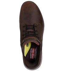 Skechers Men's Slip-Ins: Orell Yates Leather Perforated Detail Slip On Sneakers