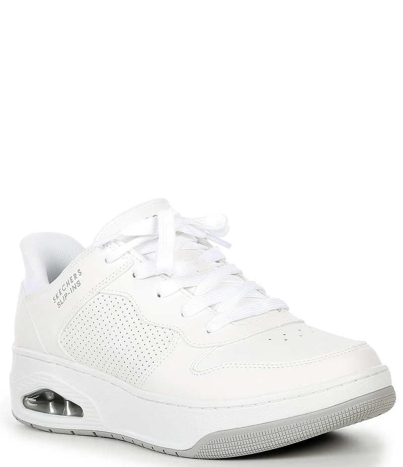 Skechers Men's Slip-Ins: Uno Court-Acacia Perforated Sneakers