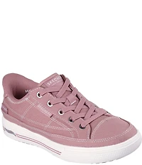 Skechers Arch Fit Arcade See Ya There Canvas Retro Sneakers