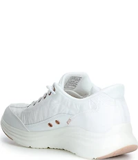 Skechers Women's Hands Free Slip-Ins Contour Foam - Cozy Fit Golden Hour Sneakers