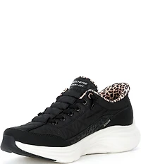Skechers Women's Hands Free Slip-Ins Contour Foam - Cozy Fit Leopard Dream Sneakers