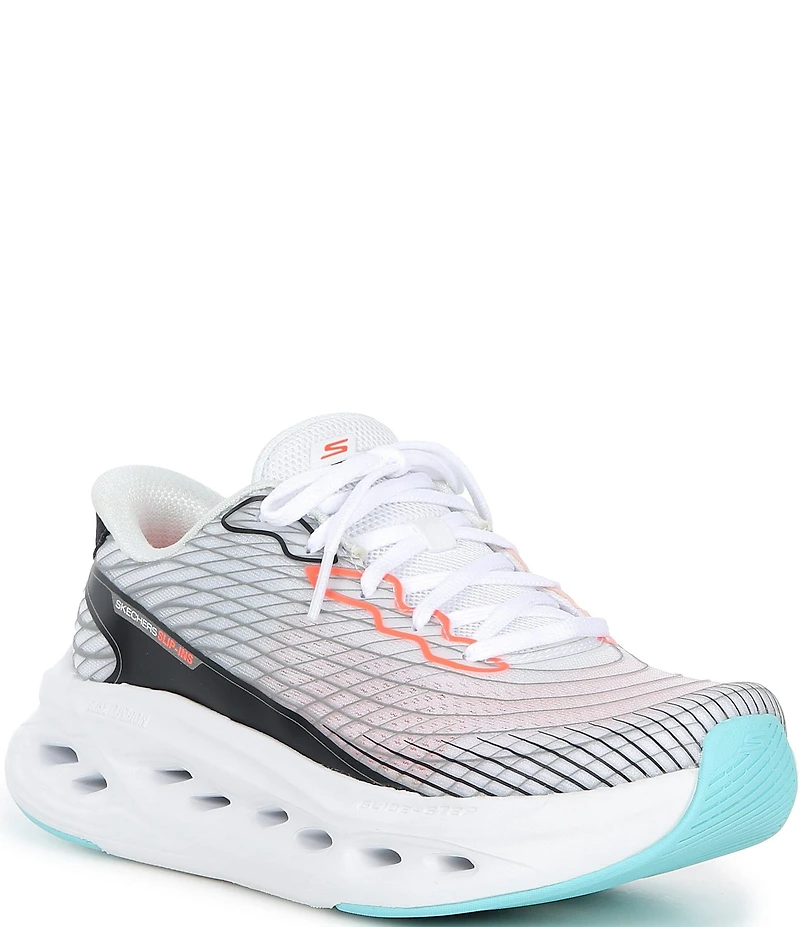 Skechers Women's Hands Free Slip-Ins Max Cushioning Glide-Step Sapphire Sneakers
