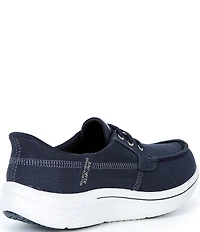Skechers Women's Hands Free Slip-Ins Max Cushioning Lite Aura - Corinne Boat Shoes