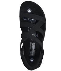 Skechers Women's Hands Free Slip-Ins Reggae Slim Stretch Flex Sandals