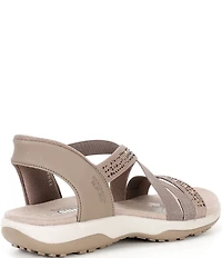 Skechers Women's Reggae Slim Summer Sparkle Rhinestone Sandals