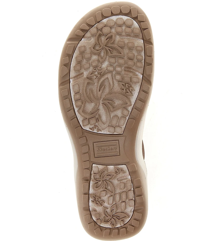 Skechers Women's Reggae Slim Summer Sparkle Rhinestone Sandals