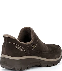 Skechers Women's Relaxed Fit Easy Going Modern Whisper Suede Slip On Shooties