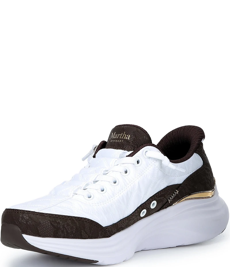 Skechers x Martha Stewart Hands Free Slip-Ins Contour Foam Cozy Fit Visionary Sneakers