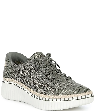Skechers x Martha Stewart Women's Wilshire Blvd Regal Sparkle Knit Sneakers