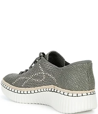 Skechers x Martha Stewart Women's Wilshire Blvd Regal Sparkle Knit Sneakers