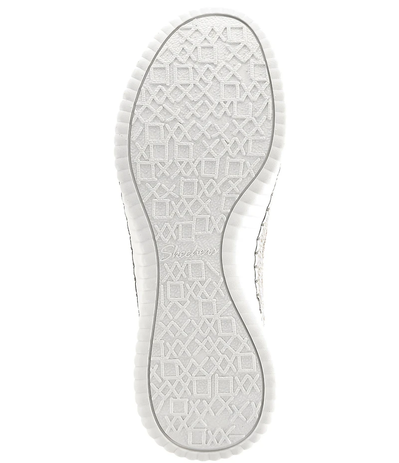 Skechers x Martha Stewart Women's Wilshire Blvd Regal Sparkle Knit Sneakers