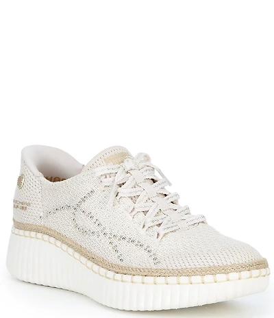 Skechers x Martha Stewart Women's Wilshire Blvd Regal Sparkle Knit Sneakers