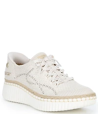 Skechers x Martha Stewart Women's Wilshire Blvd Regal Sparkle Knit Sneakers