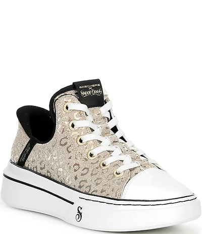 Skechers x Snoop Dogg Women's Slip-Ins Snoop One Disco Ocelot Sneakers