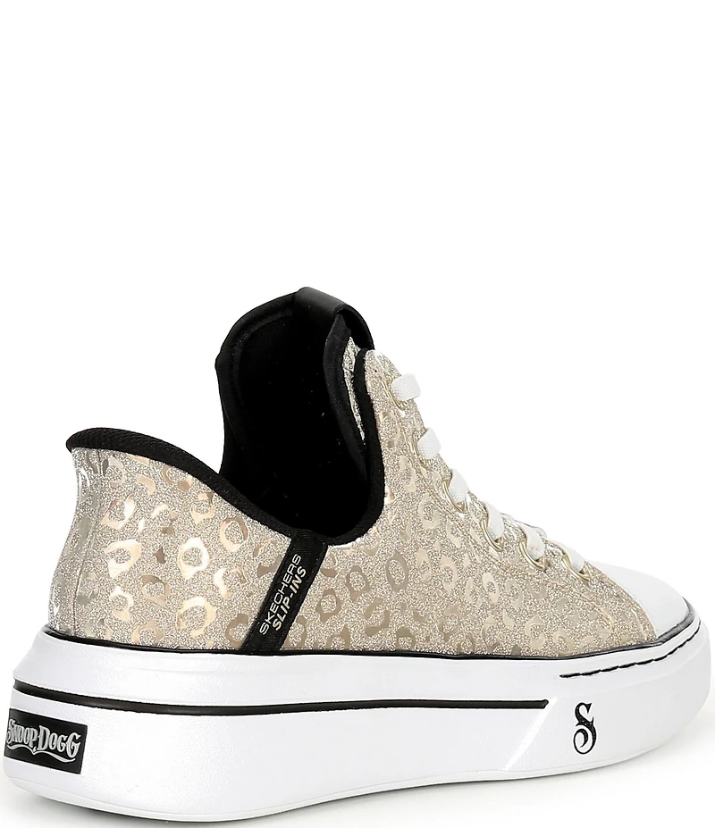 Skechers x Snoop Dogg Women's Slip-Ins Snoop One Disco Ocelot Sneakers