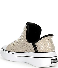 Skechers x Snoop Dogg Women's Slip-Ins Snoop One Disco Ocelot Sneakers