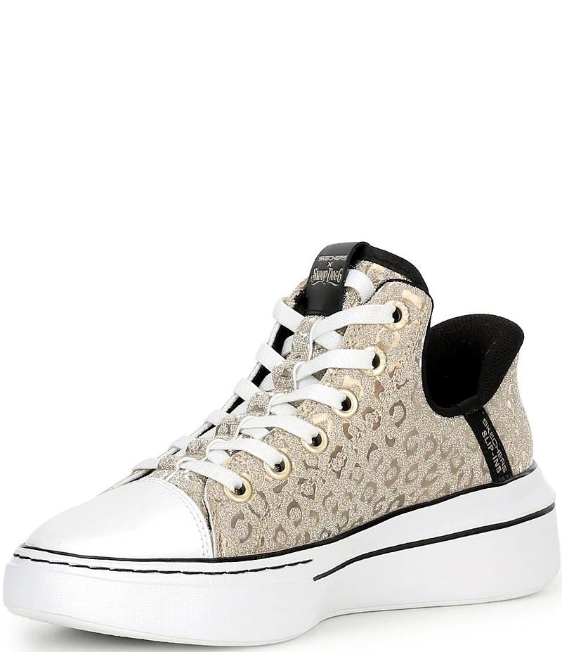 Skechers x Snoop Dogg Women's Slip-Ins Snoop One Disco Ocelot Sneakers