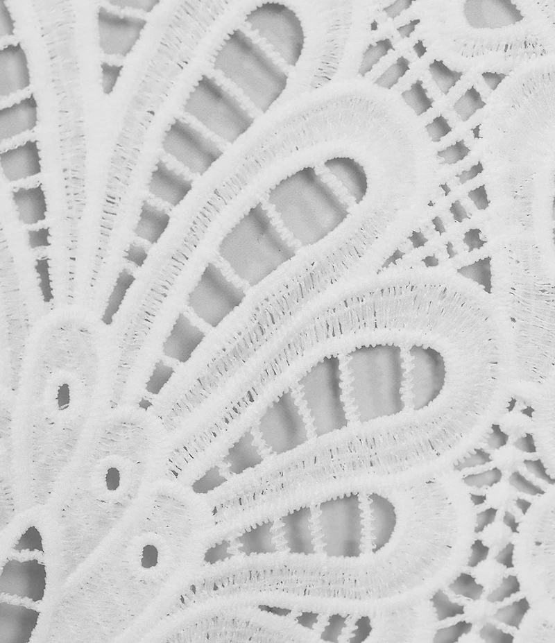 Skies Are Blue All Over Lace V-Neck Long Sleeve Cardigan